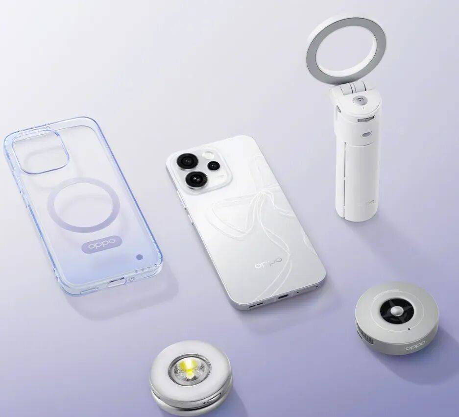 ro直播套装公布:含磁吸支架杆、补光灯等不朽情缘网站OPPO Reno15 P(图2) ro直播套装公布:含磁吸支架杆、补光灯等不朽情缘网站OPPO Reno15 P(图2)