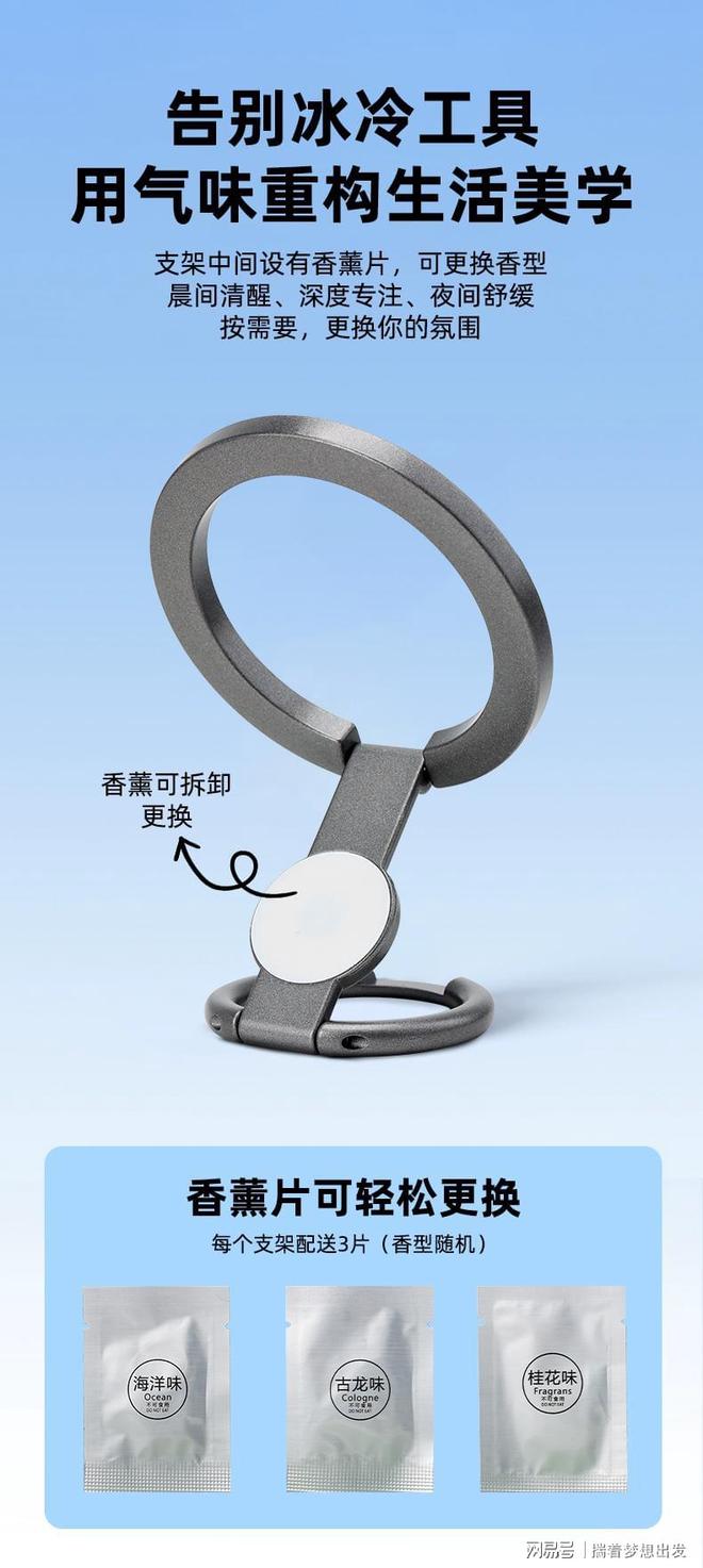 新 磁吸香薰支架空气都变甜了……不朽情缘正版一吸一折一世界！丰全(图7)