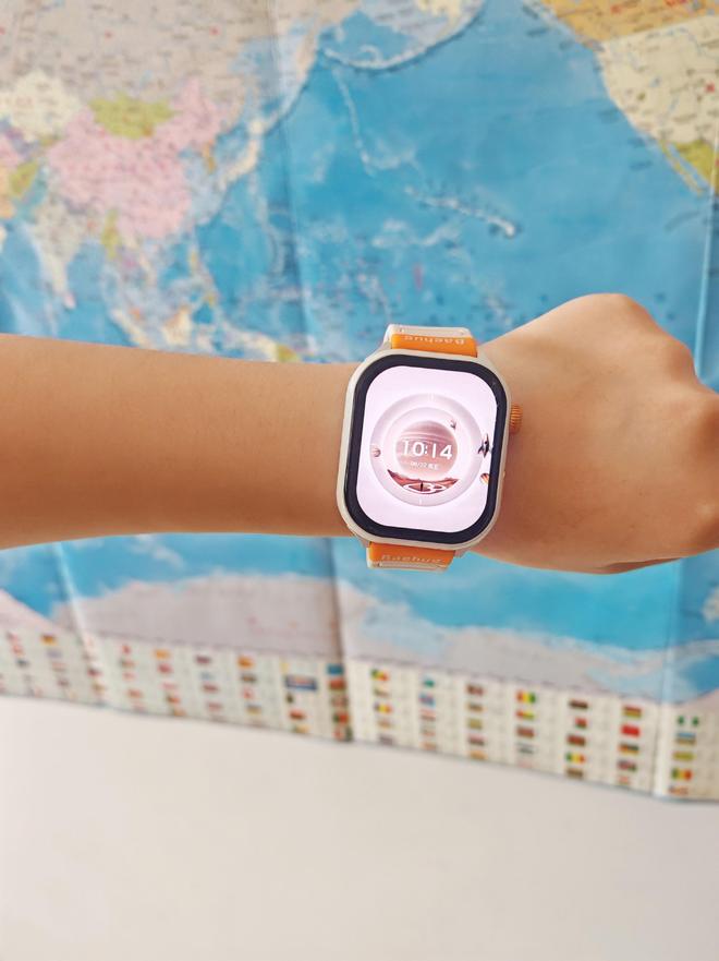 hug宝护光X8青少年电话手表之体验MG不朽情缘可换电操作续航不断Bae(图5)